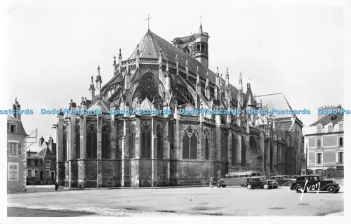 R054562 La Douce France Nevers Abside la Cathedrale Saint Cyr Yvon