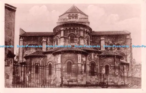 R054571 Nevers Abside de l Eglise Saint Etienne Combier