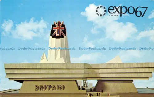 R054977 Expo67 Montreal Kanada Großbritannien Pavillon