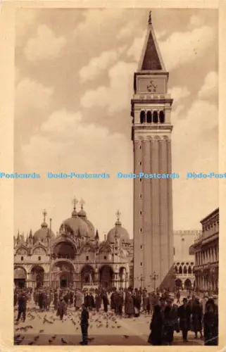 R054987 Venezia Basilika Markus und Campanile