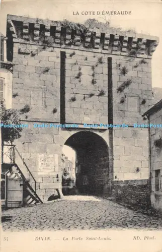 R054991 Dinan La Porte Saint Louis ND No 34