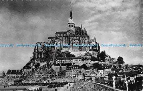 R055305 Le Mont Saint Michel Vue Generale a l Arrivee Greff 1950