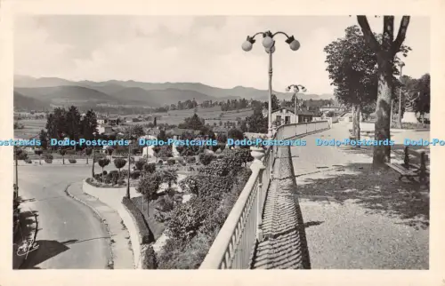 R055313 Pyrenäen Ozean Saint Gaudens Le Boulevard du Midi Vue sur les Pyrenees L