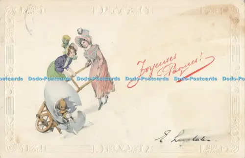 R055412 Joyeuses Paques 1911