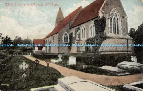 R056127 West Lavington Kirche Midhurst Valentine 1907