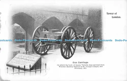 R056140 Tower of London Geschützwagen Wellington
