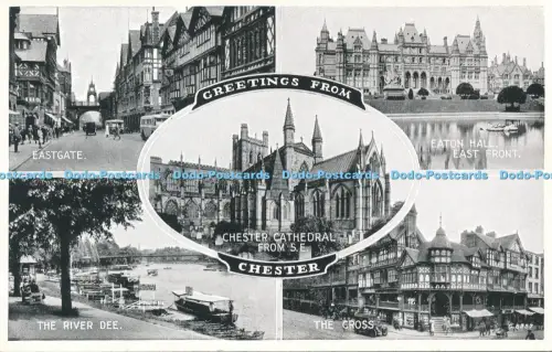 R056142 Grüße aus Chester Multi View Valentine Silveresque