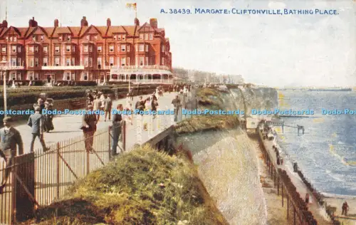 R056150 Margate Cliftonville Badestelle Photochrom Nr. A38439 1919