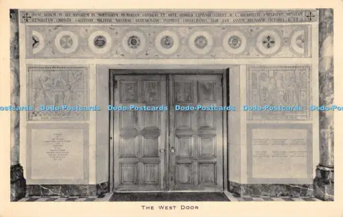 R056157 The West Door Tuck The Guards Chapel