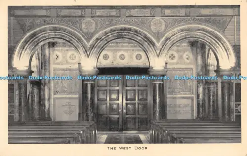 R056159 The West Door Tuck The Guards Chapel