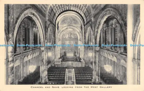 R056162 Chor und Kirchenschiff Blick von der Westgalerie Tuck The Guards Chapel