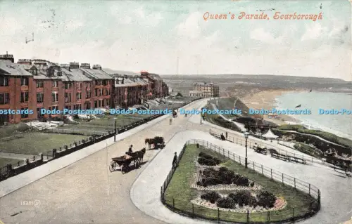 R056182 Queens Parade Scarborough Valentine 1908