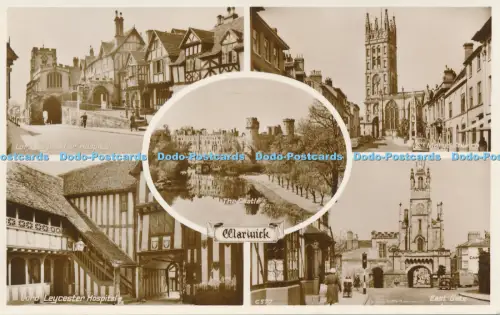 R056187 Warwick Castle Multi View Photo Precision English RP