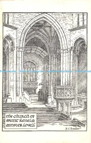 R056916 Die Kirche St. Kenelm Münster Lovell