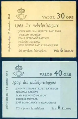 Nobelpreisträger 1964. 2 Hefte.