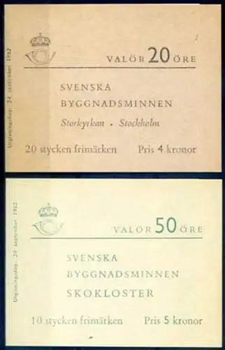 Nationaldenkmäler 1962. 2 Hefte.