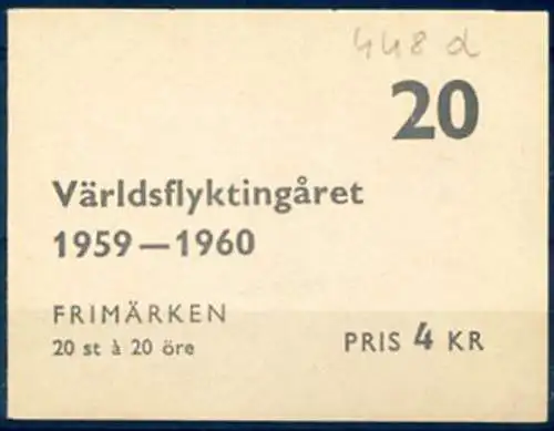 Flüchtlingsjahr 1960. Heft.