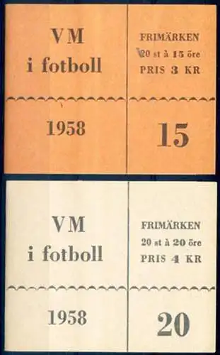 Sport. Fußball 1958. 2 Hefte.