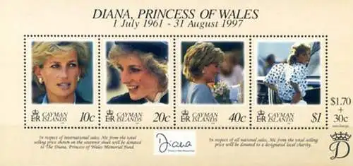 Prinzessin Diana 1998.