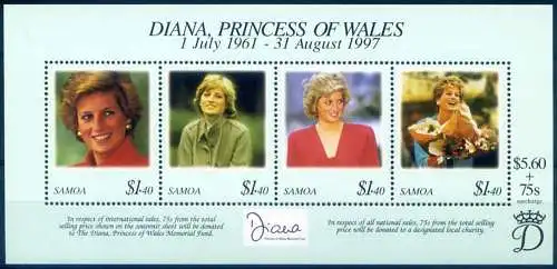 Prinzessin Diana 1998.