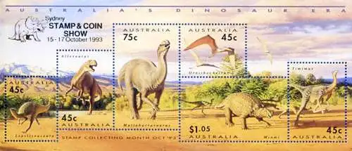 Fauna. Dinosaurier. Sydney 1993.
