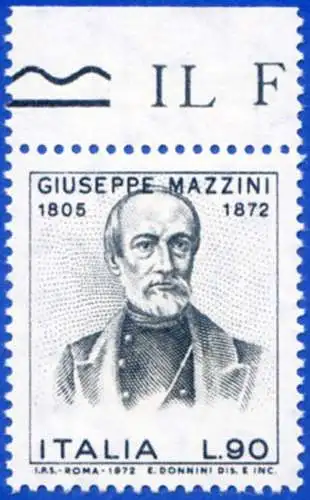 Republik. Giuseppe Mazzini 1972. Vielfalt.