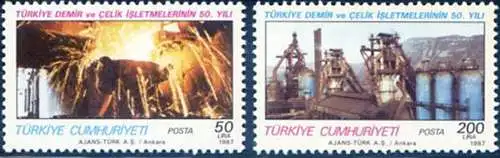 Stahlindustrie 1987.