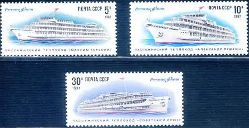Passagierschiffe 1987.