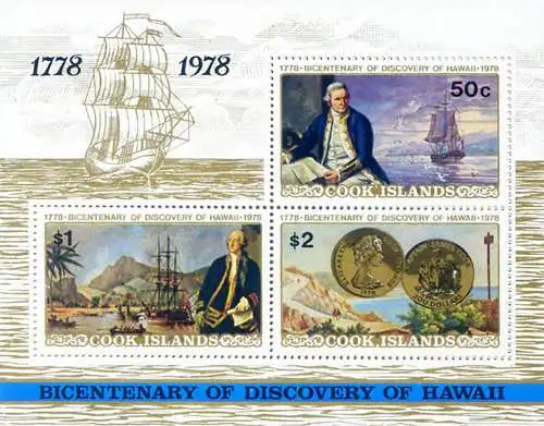 200 Jahre Entdeckung Hawaiis 1978.