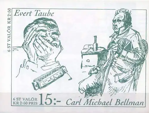 Literatur 1990. Carl Michael Bellman. Heft.