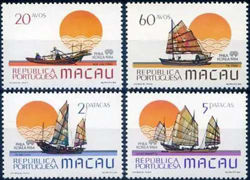 Traditionelle Boote 1984.
