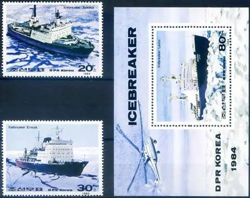 1984 Eisbrecherschiffe.