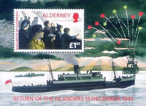 Alderney. Zweiter Weltkrieg 1995.