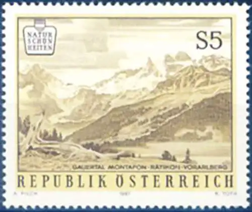 Natur. Vorarlberg 1987.