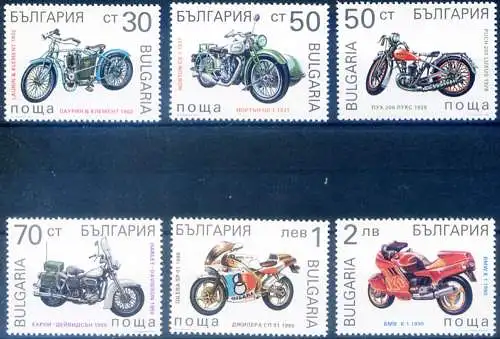 Motorräder 1992.