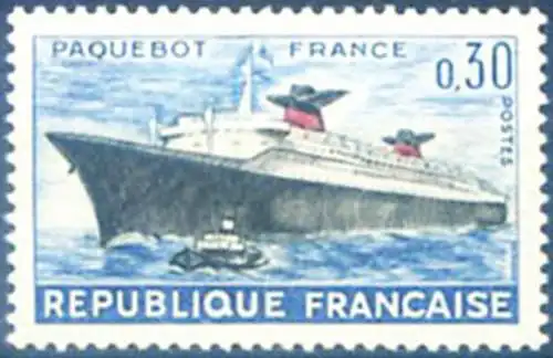 Transatlantico France 1962.
