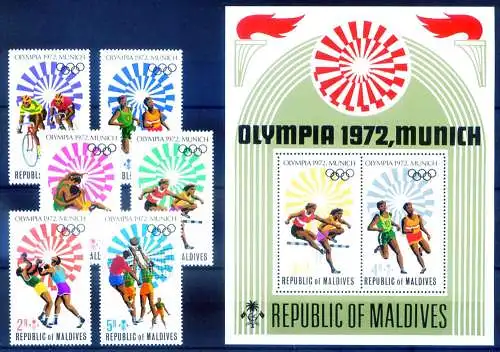 Sport. Olympische Spiele 1972 in München.