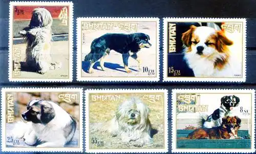Fauna. Hunde 1972.