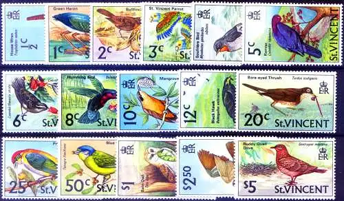 Definitiv. Fauna. Uccelli 1969-73.