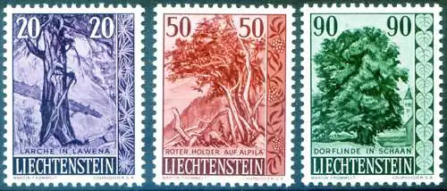 Flora. Bäume 1959.