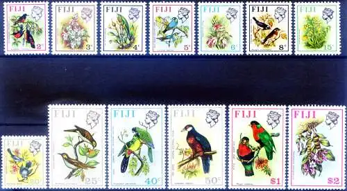 Definitiv. Filigrane liegende Flora und Fauna 1970-72.