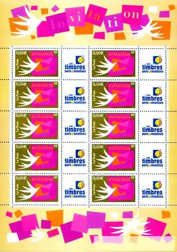 Briefmarken 2002. 2 Minipacks.