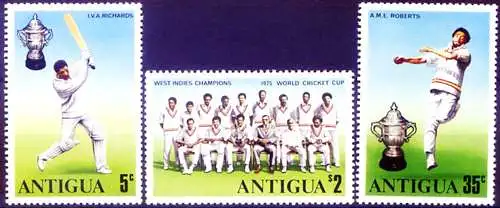 Sport. Cricket 1975.
