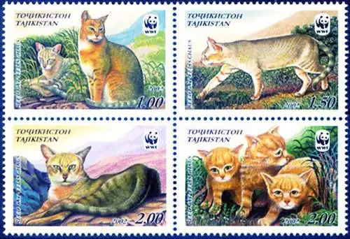 Fauna. Katzen. WWF 2002.