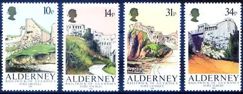 Alderney. Fortenzze 1986.