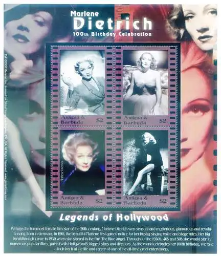Kino. Marlene Dietrich 2001.