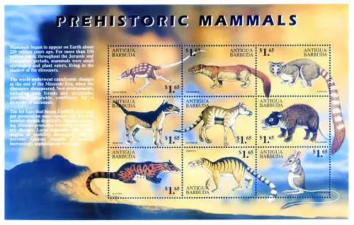 Fauna. Prähistorische Tiere 1999.