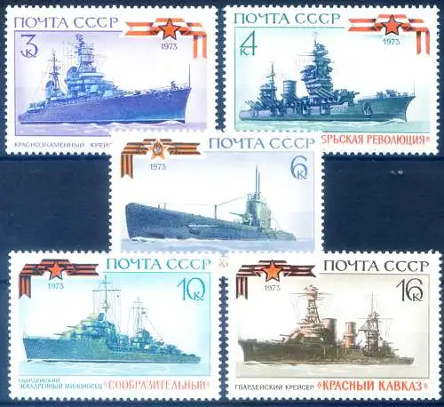 Militärschiffe 1973.