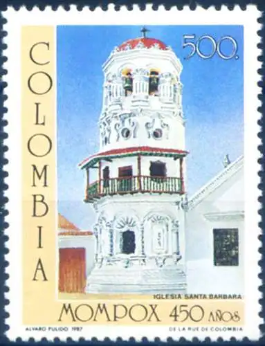 Stadt Mompox 1987.