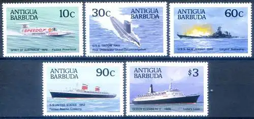 Verschiedene Boote 1987.